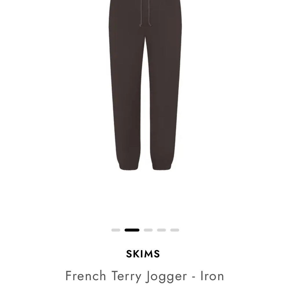 SKIMS Iron French Terry Jogger